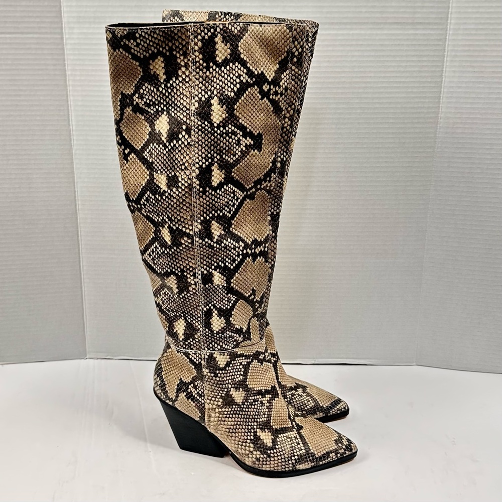 Dolce Vita‎ Isabel Snake Print Boot Sz 6.5